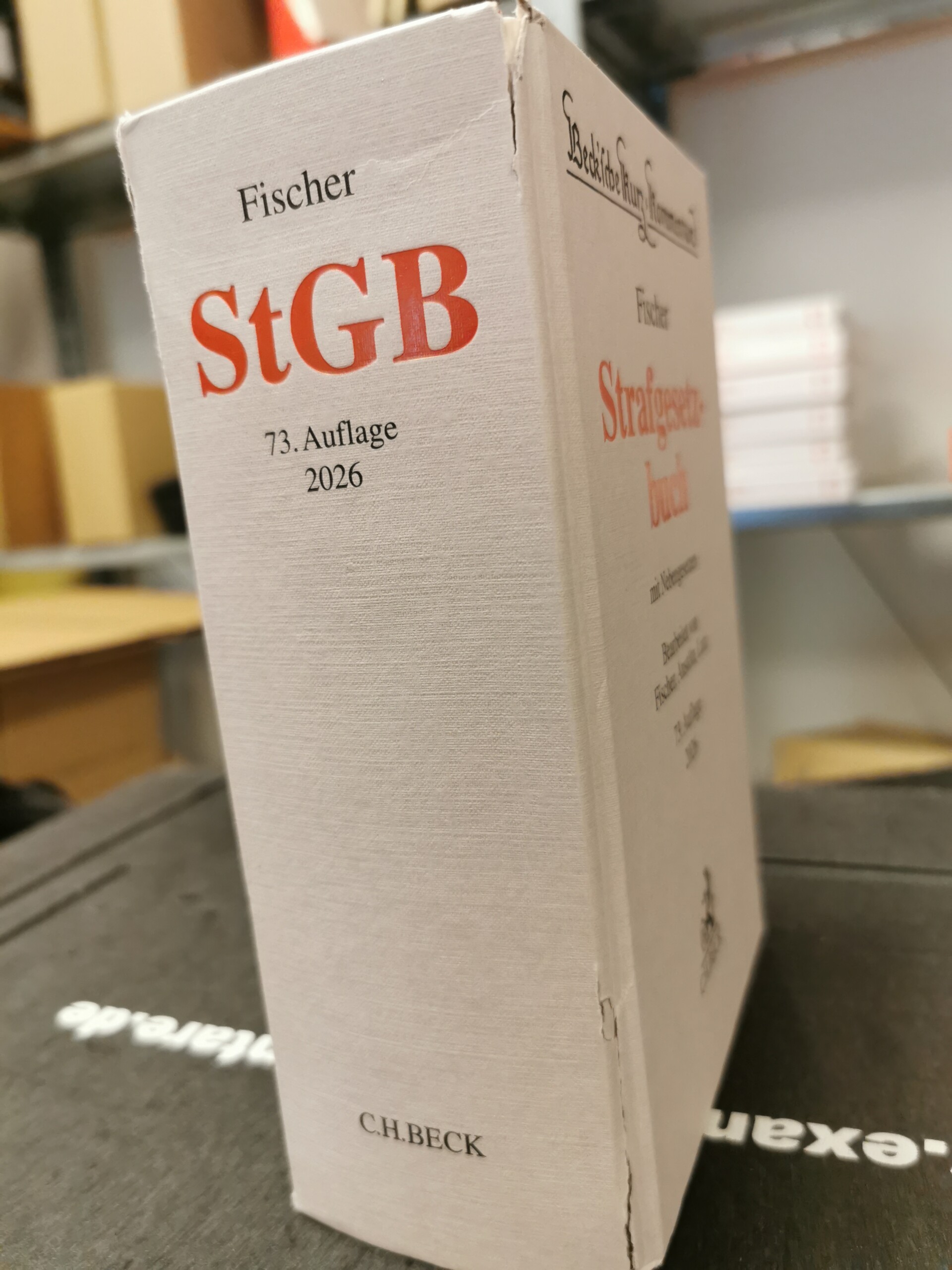 Fischer Strafgesetzbuch 2026 Mängelexemplar – Bild 2